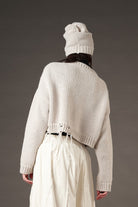 Cardin - crop cardigan