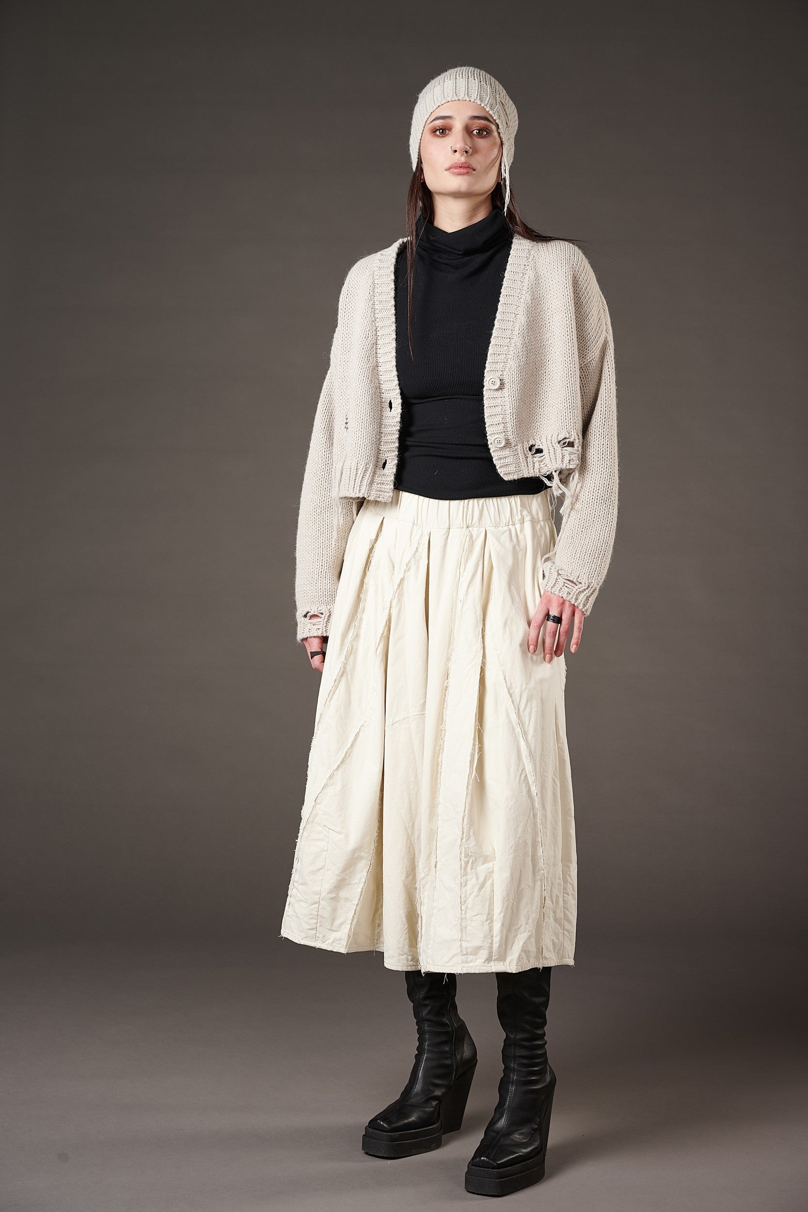 Cardin - crop cardigan