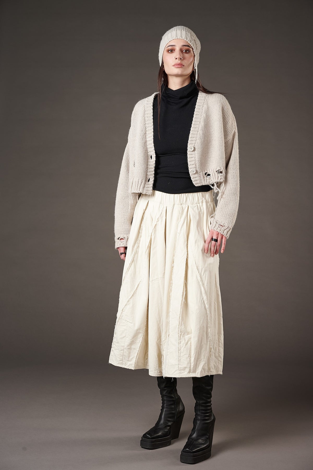 Cardin - crop cardigan