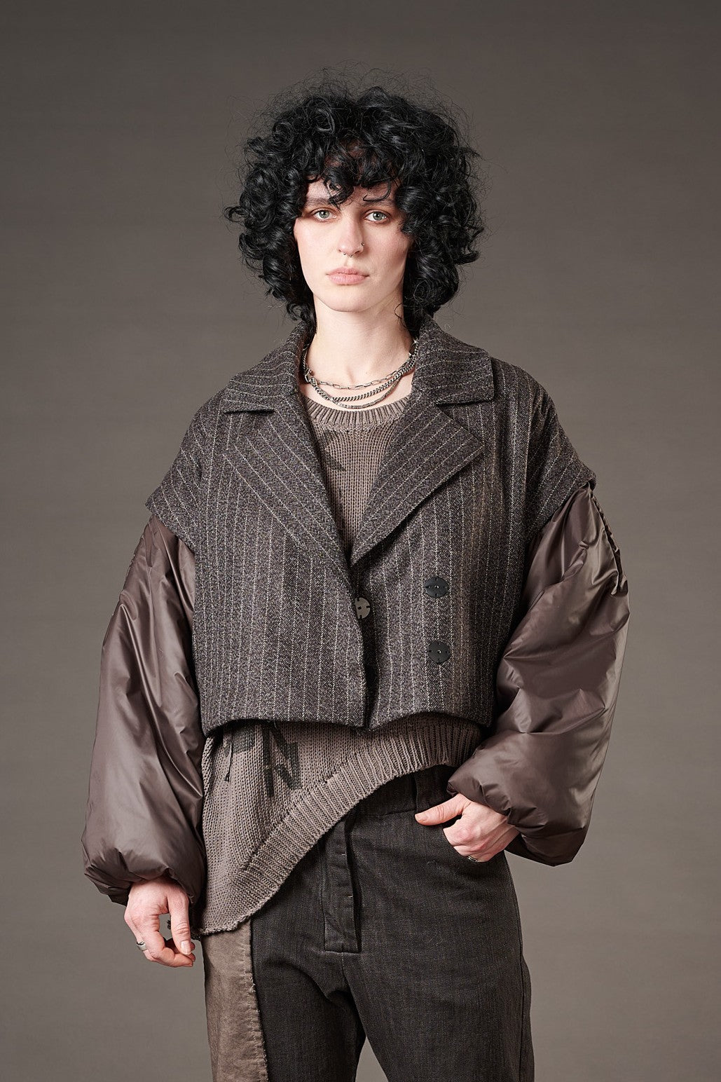 Pelicane - padded crop jacket