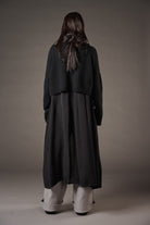 Makko - crop sweater with snood